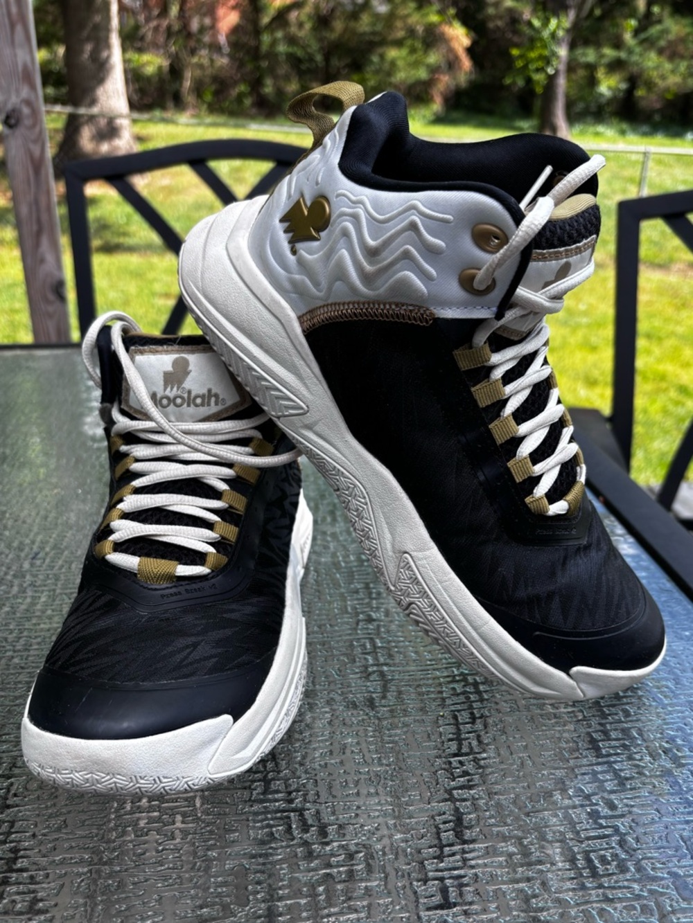 Moolah Kicks Kids' Press Break V2 Basketball Shoes Size Youth 6 Boys Sneakers